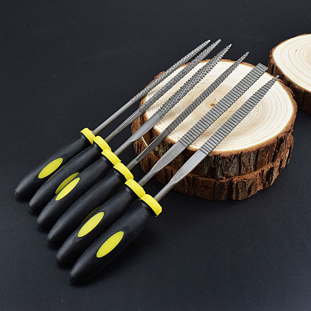 Woodworking Rasps And Files - Wood Rasp Set 6pcs Carpenter 5x140mm