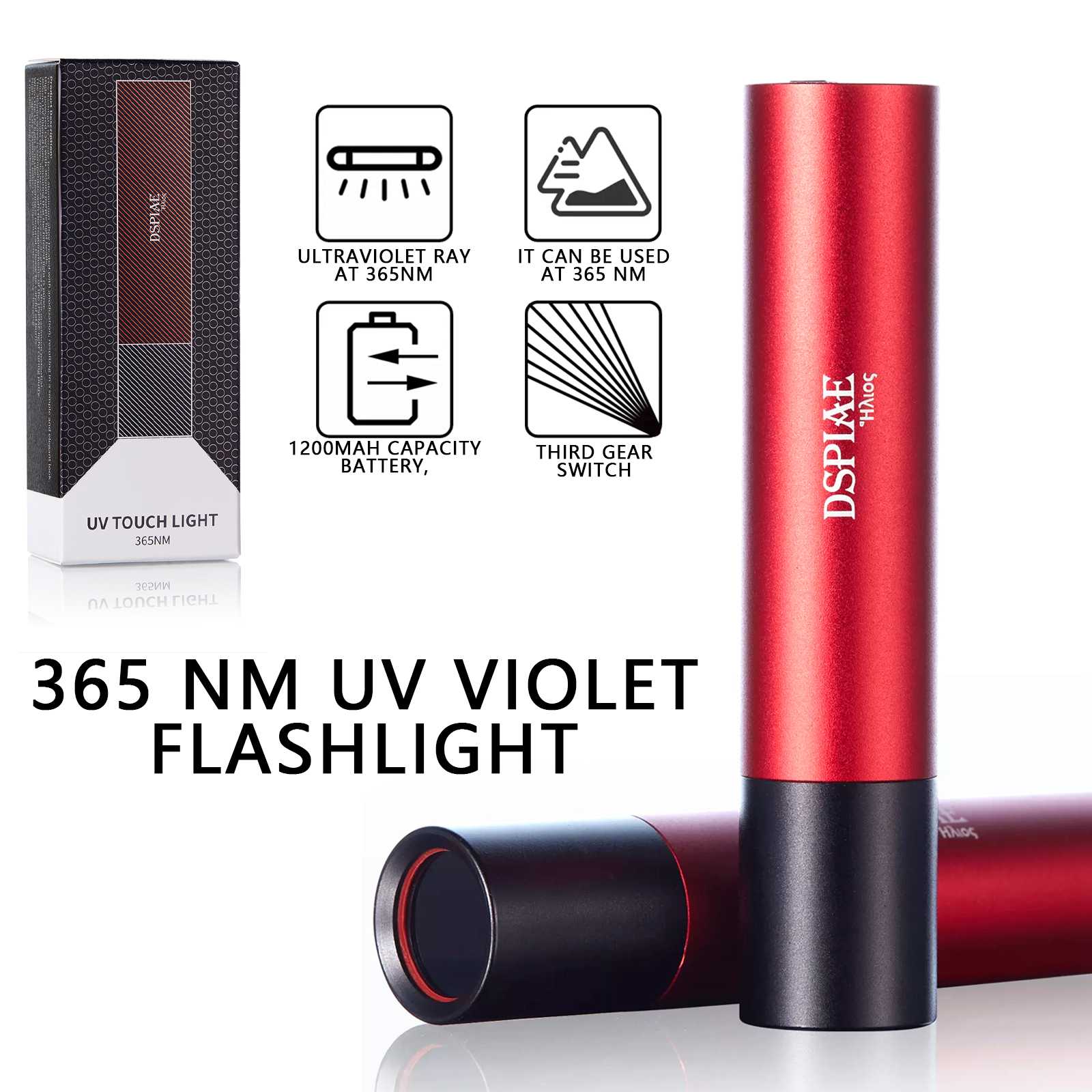 Woodworking Uv Light - DSPIAE Ultraviolet Light Torch 365NM UV