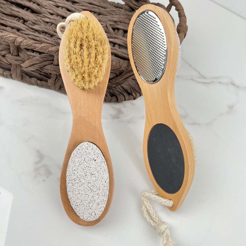 Woodworking Rasps And Files - Handheld Wooden Handle Foot File Four