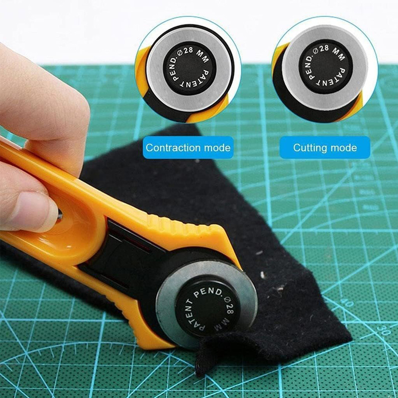 28/45mm Rotary Fabric Cutter F - đánh giá và giá Card Scraper Steel