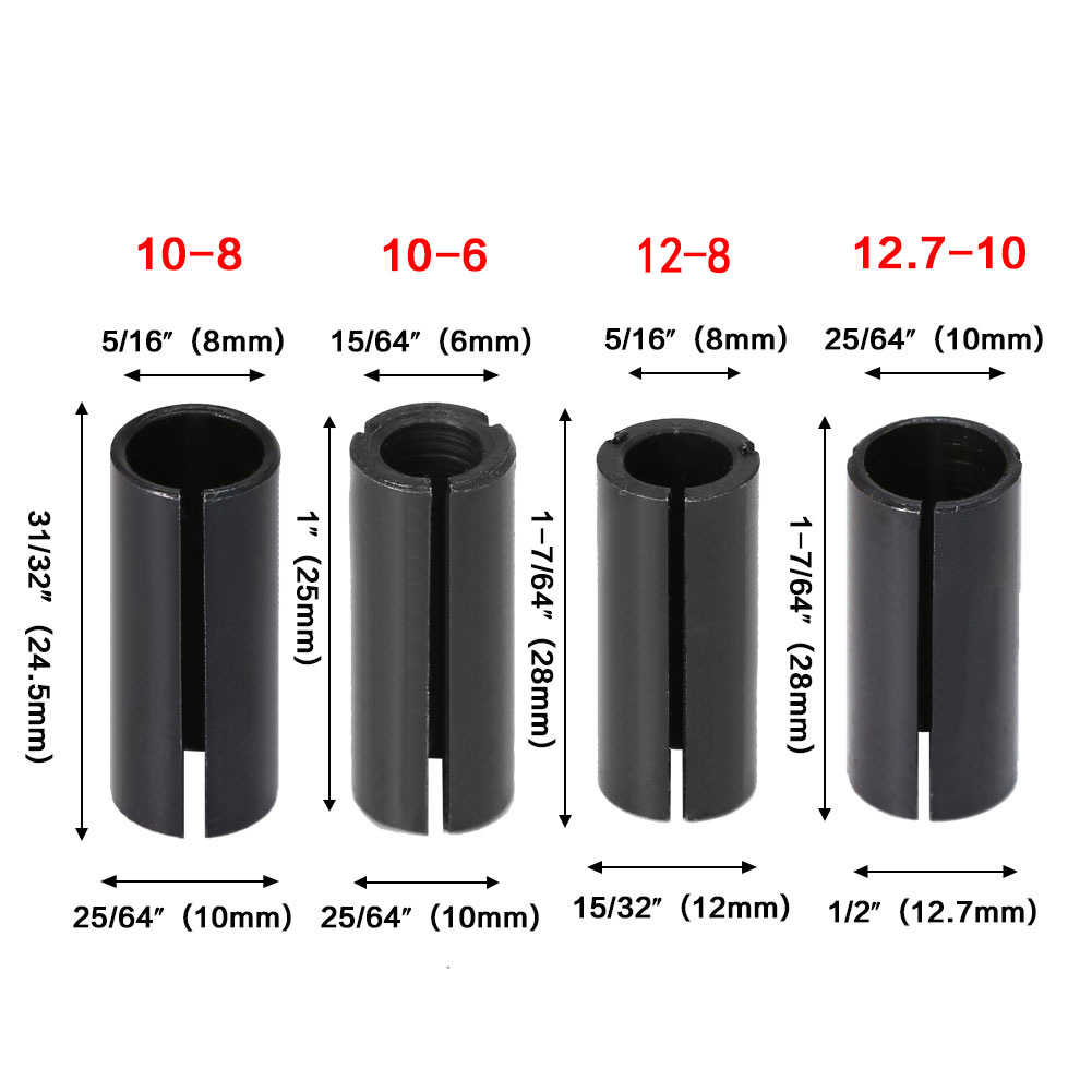 JGZUI Shank Reducer Collet Sle - đánh giá và giá Woodworking Router Templates