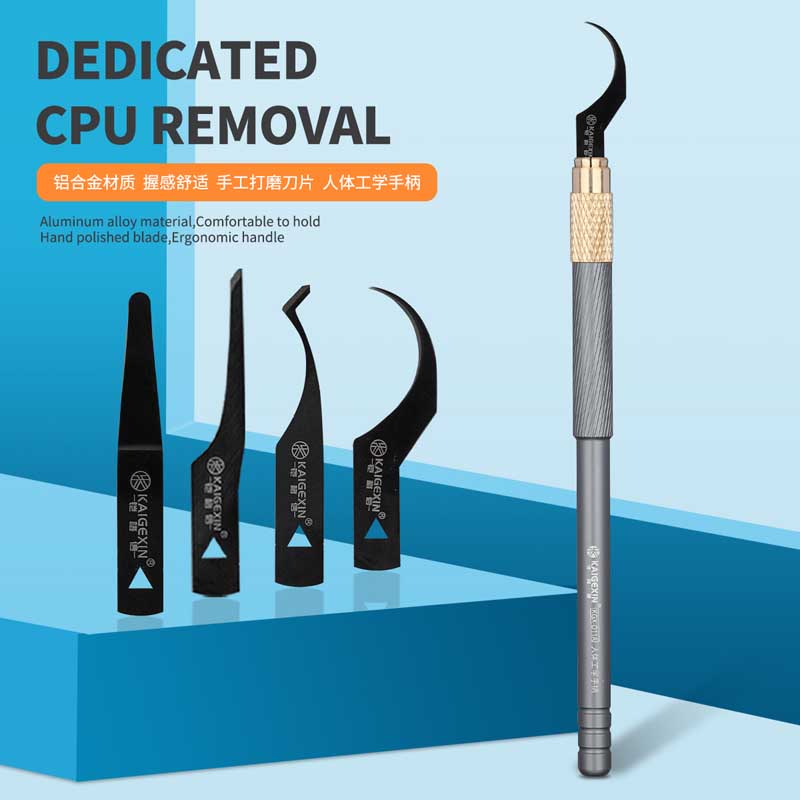 KGX CPU Glue Removal Blade Set - đánh giá và giá Card Scraper Steel