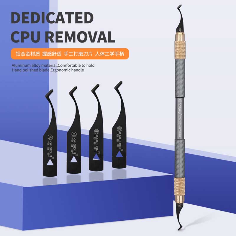 KGX CPU Glue Removal Blade Set - đánh giá và giá Card Scraper Steel