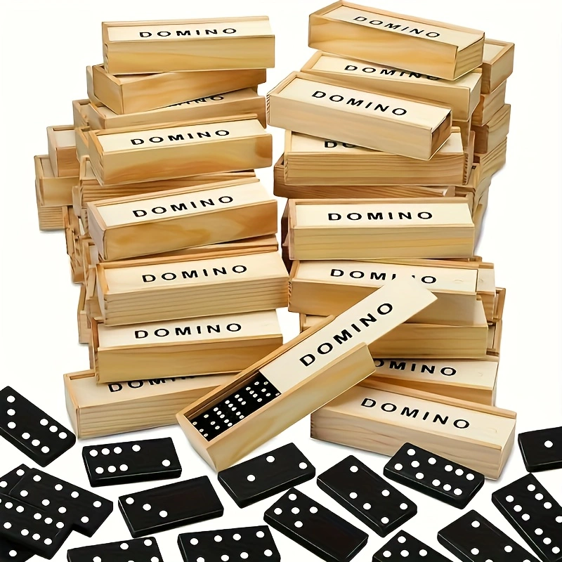 28pcs/box Mini Wooden Dominoes - đánh giá và giá Woodworking Domino