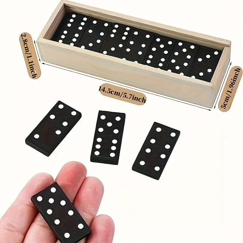 28pcs/box Mini Wooden Dominoes - đánh giá và giá Woodworking Domino