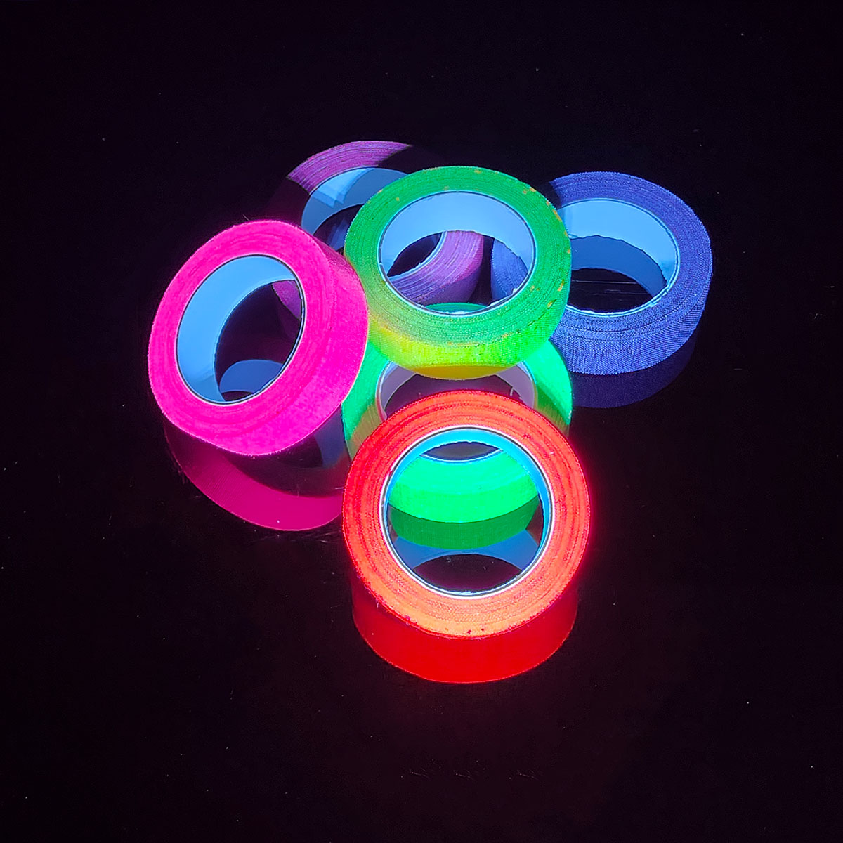 6-Pack Neon Fluorescent Tape S - đánh giá và giá Woodworking Uv Light