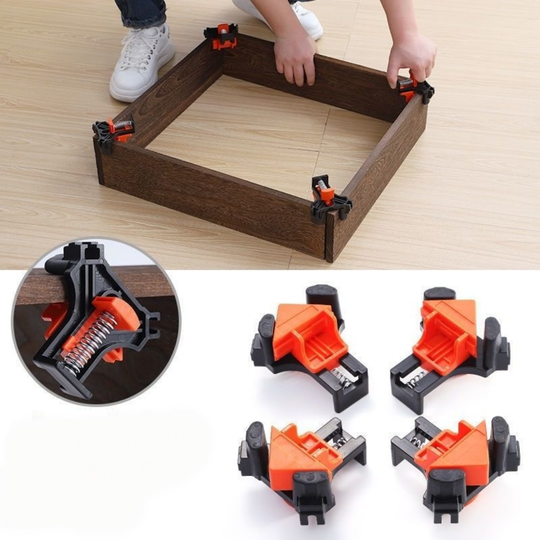 4pcs 90° Right Angle Clamp Fix - đánh giá và giá Furniture And Woodworking