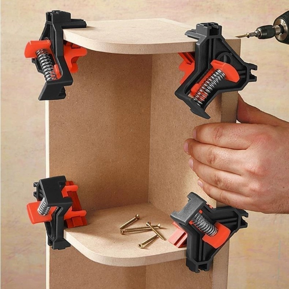 4pcs 90° Right Angle Clamp Fix - đánh giá và giá Furniture And Woodworking