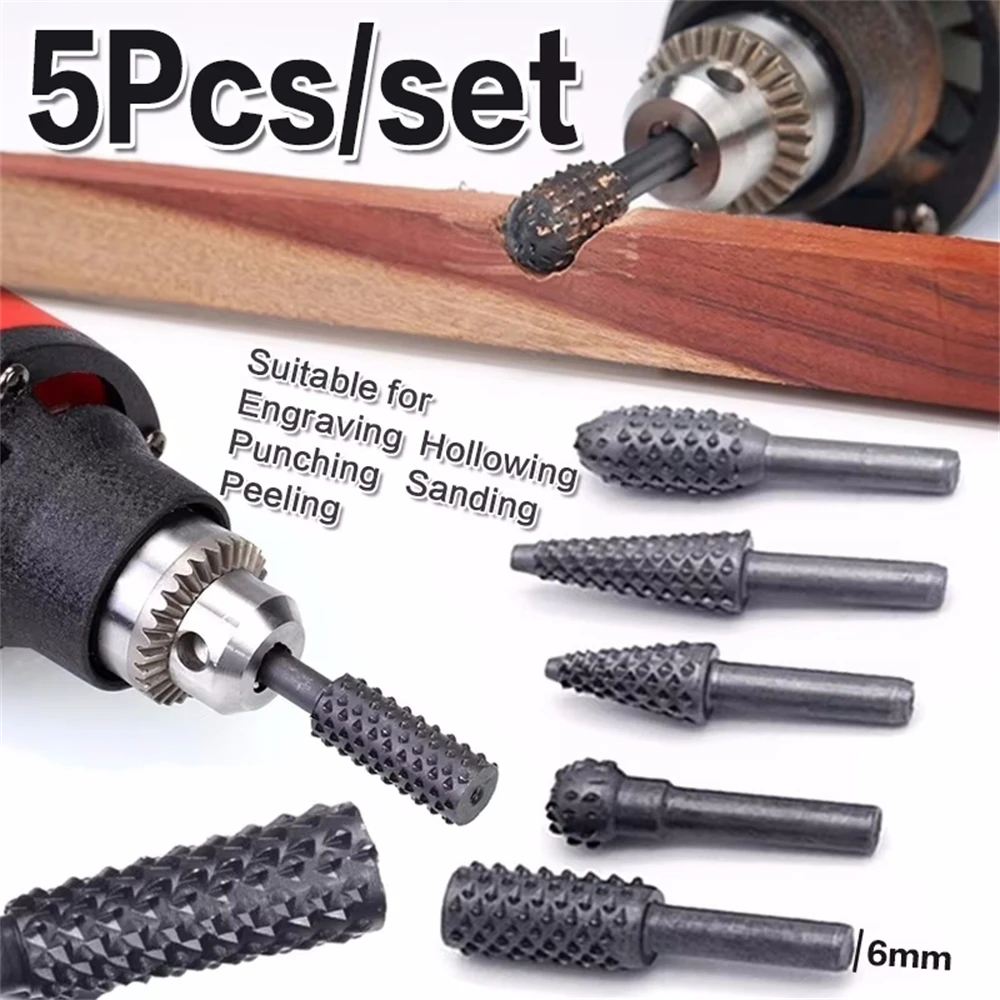 5PCS Rotary Craft Files Rotary - đánh giá và giá Woodworking Rasps And Files