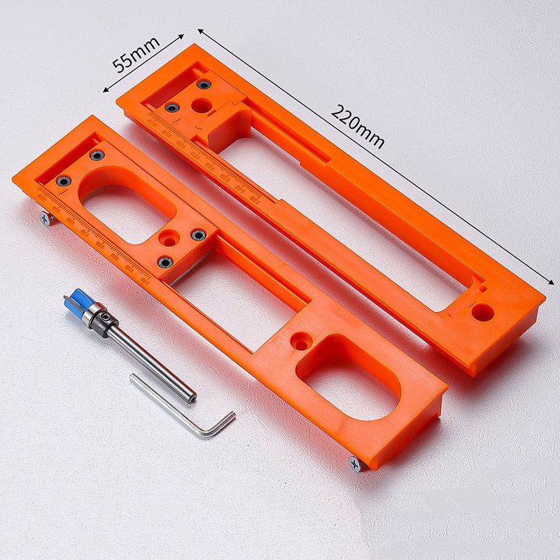 1Pc Hinge Mortise Template Inv - đánh giá và giá Woodworking Router Templates