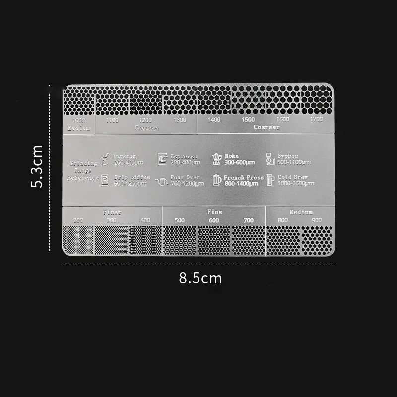 Stainless Steel Coffee Powder  - đánh giá và giá Card Scraper Steel