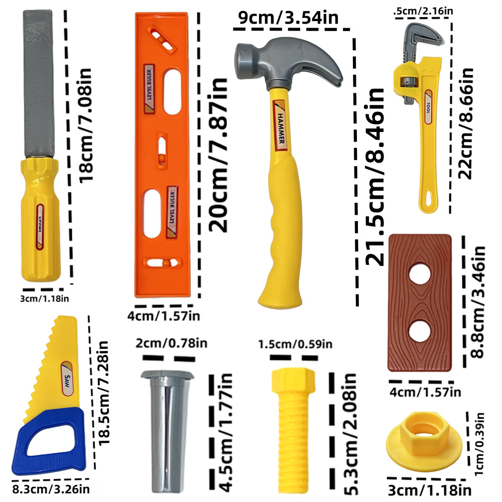 Large Simulated Kids Tool Set  - đánh giá và giá Woodworking Simulator
