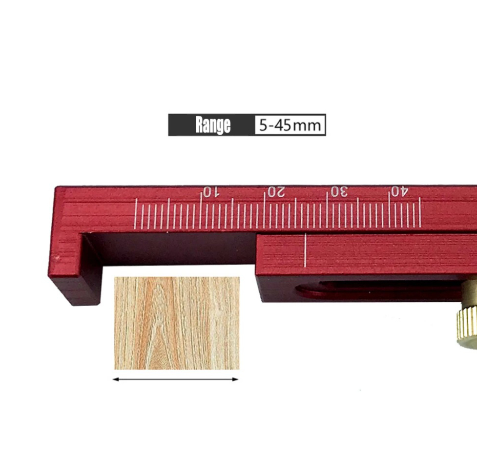 Aluminum Alloy Saw Kerf Gauge, - đánh giá và giá Woodworking Kerf