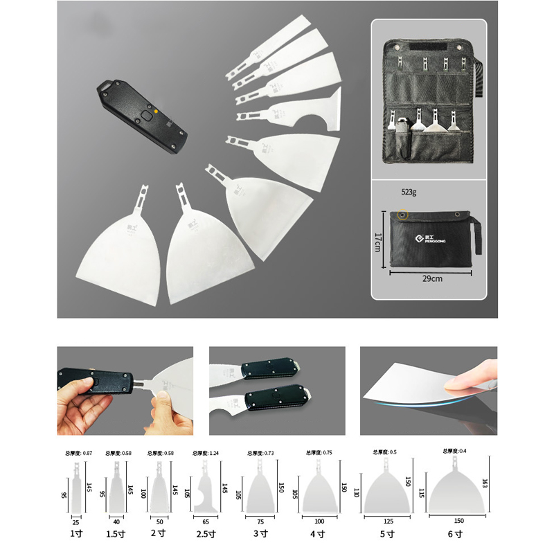 Multifunctional card-type stai - đánh giá và giá Card Scraper Steel
