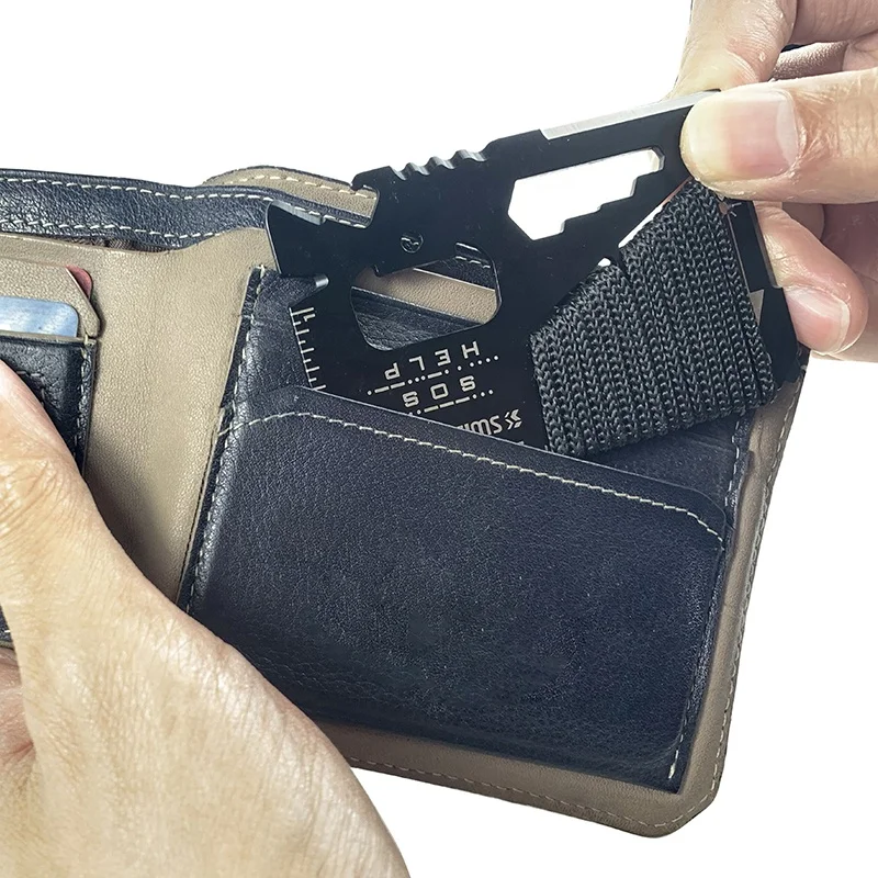 Stainless Steel Emergency Tool - đánh giá và giá Card Scraper Steel