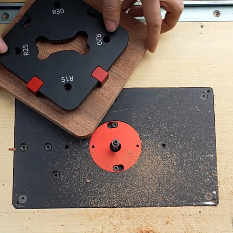 R15/R20/R25/R30/R35/R40/R45/R5 - đánh giá và giá Woodworking Router Templates