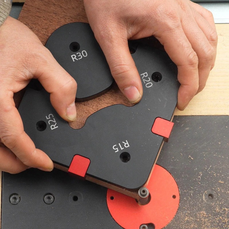 R15/R20/R25/R30/R35/R40/R45/R5 - đánh giá và giá Woodworking Router Templates