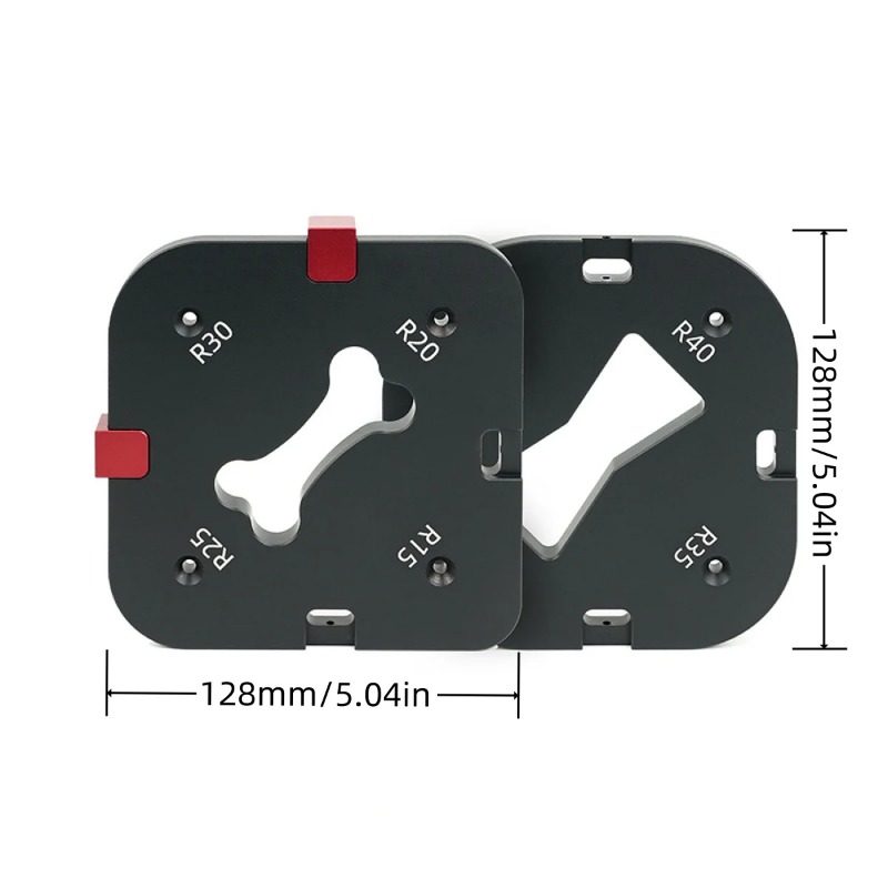 R15/R20/R25/R30/R35/R40/R45/R5 - đánh giá và giá Woodworking Router Templates