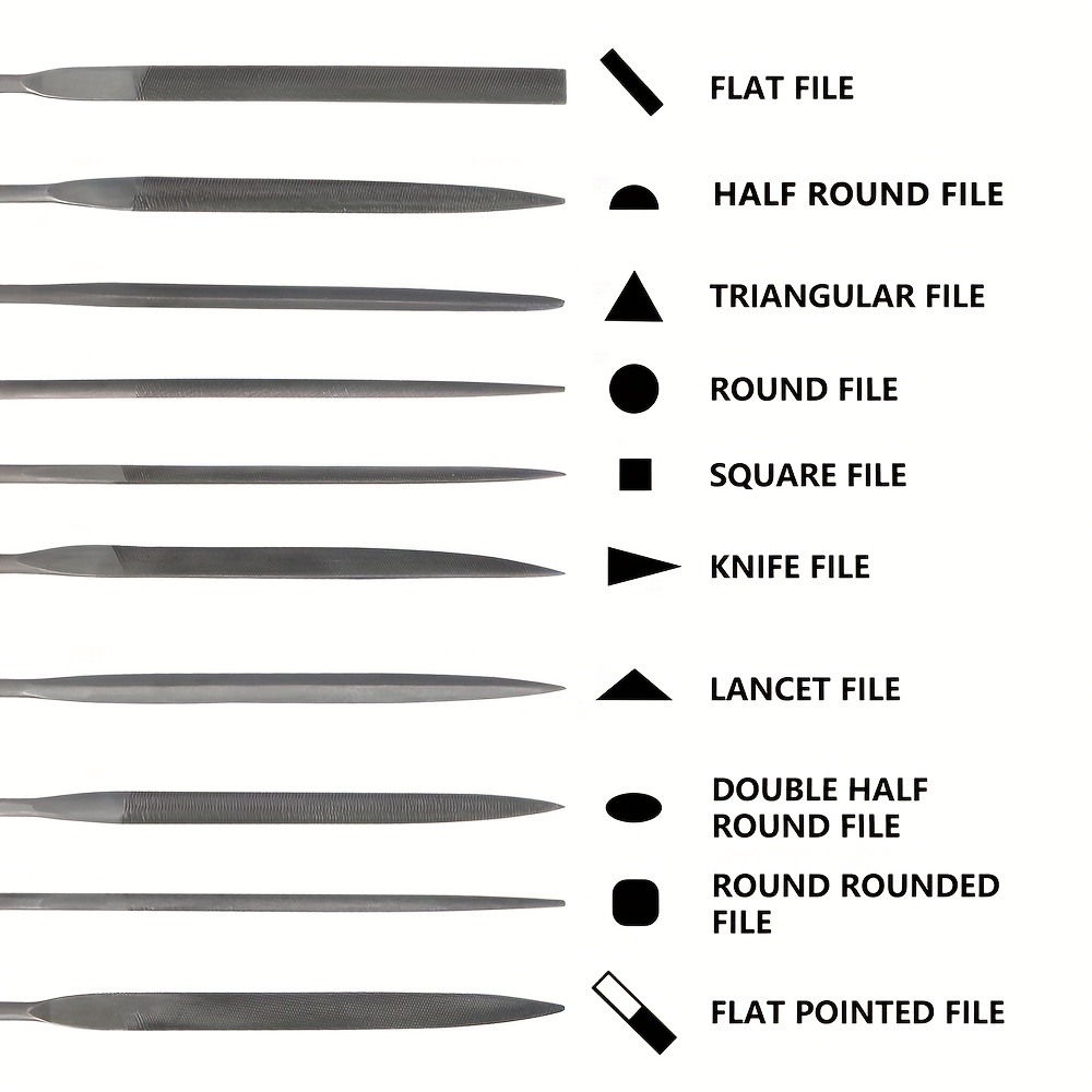 10pcs Needle File Set Without  - đánh giá và giá Woodworking Rasps And Files