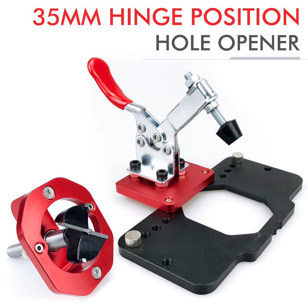 35mm Concealed Door Hinge Jig  - đánh giá và giá Woodworking Router Templates