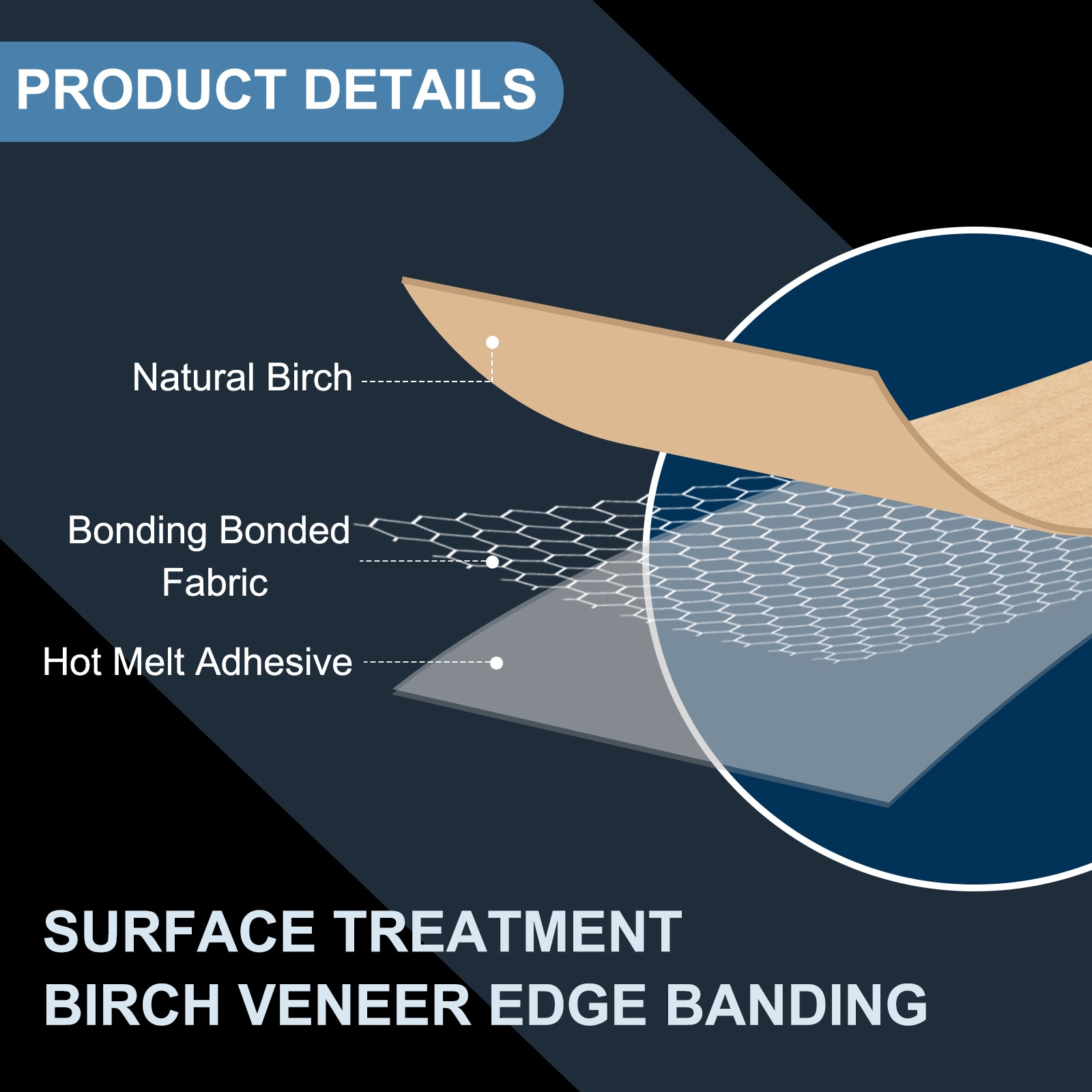Birch Edge Banding 7.62m/15m W - đánh giá và giá Xfasten Woodworking Tape