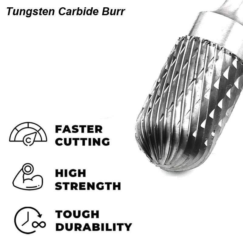Tungsten Carbide Burrs Set 6mm - đánh giá và giá Woodworking Rasps And Files