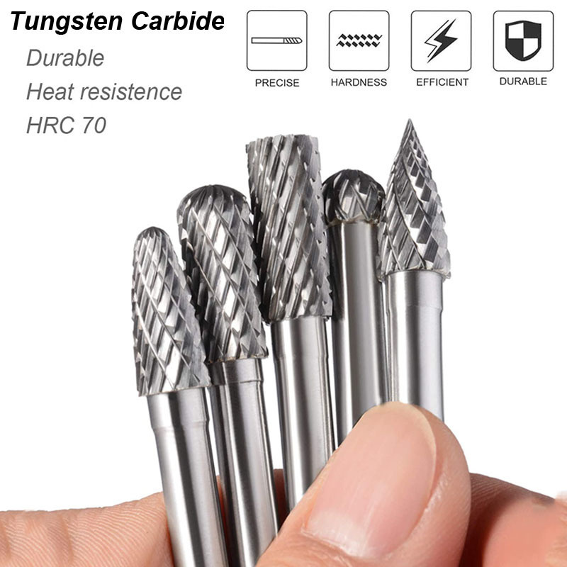 Tungsten Carbide Burrs Set 6mm - đánh giá và giá Woodworking Rasps And Files