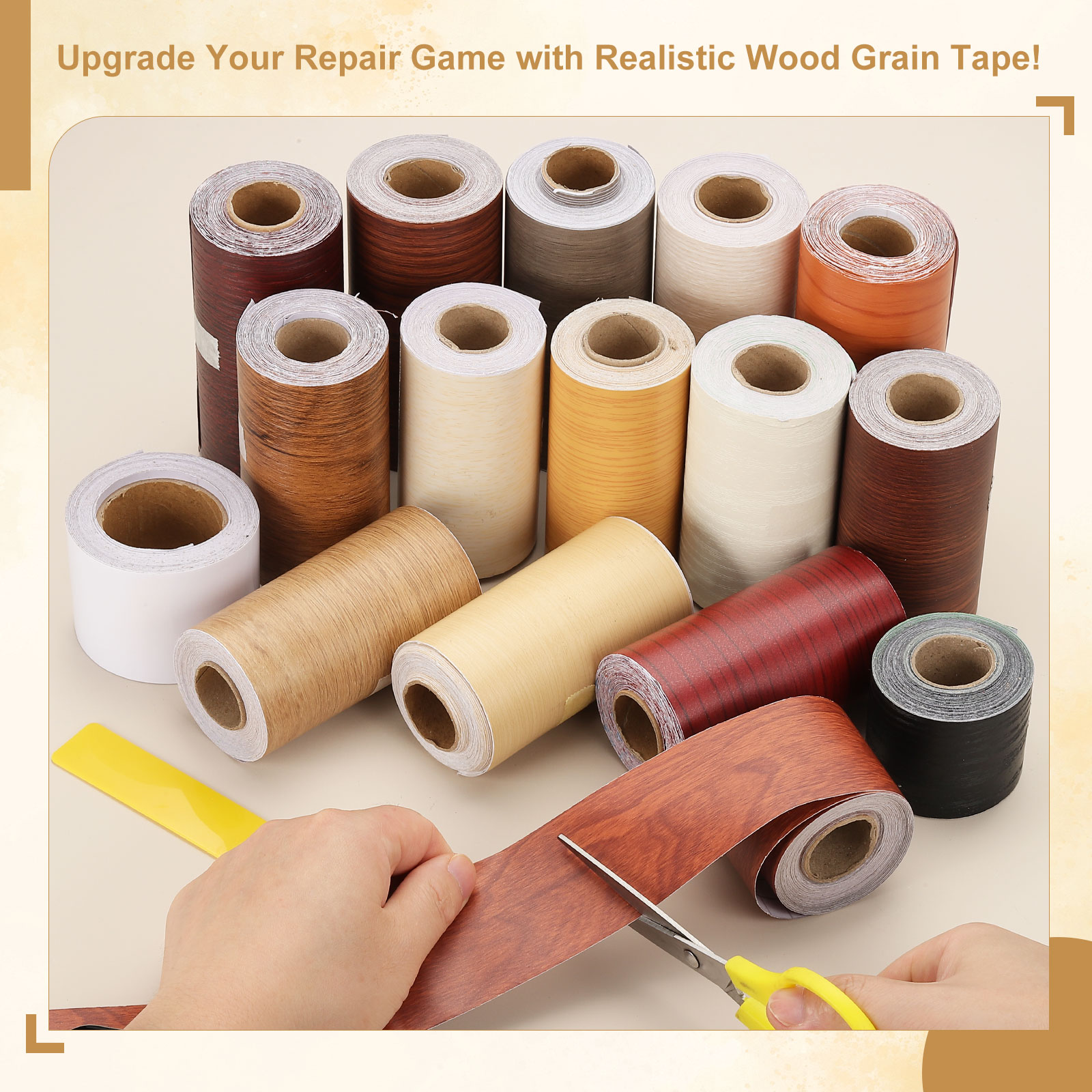 10Meter Wood Grain Repair Tape - đánh giá và giá Xfasten Woodworking Tape