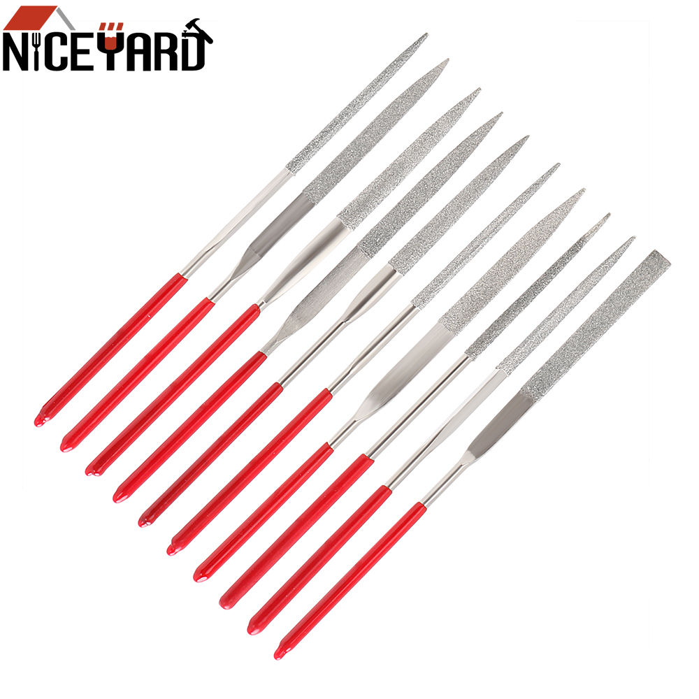 NICEYARD 140mm 10PCS Diamond M - đánh giá và giá Woodworking Rasps And Files