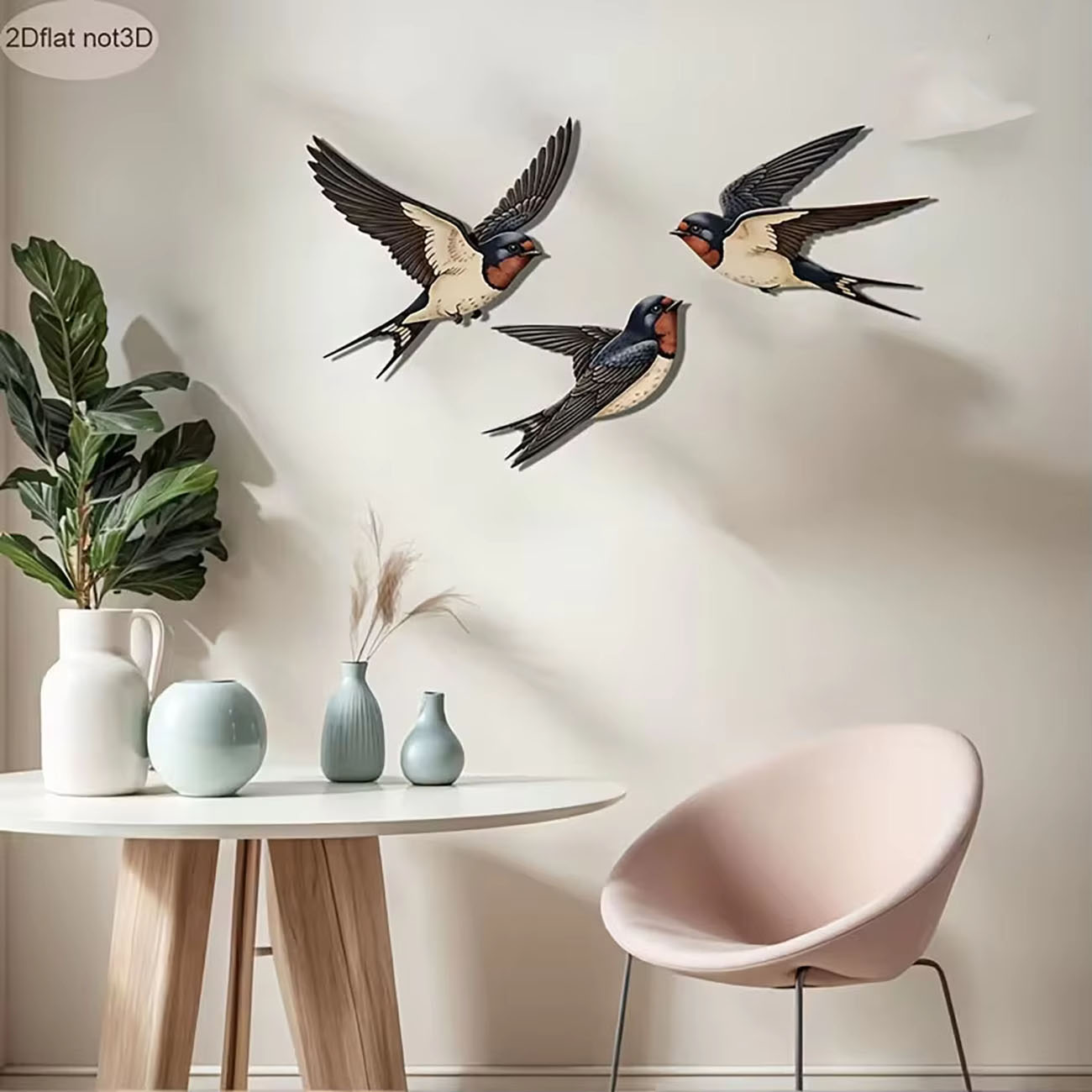 3Pcs 2D Swallow Wooden Wall De - đánh giá và giá Xfasten Woodworking Tape