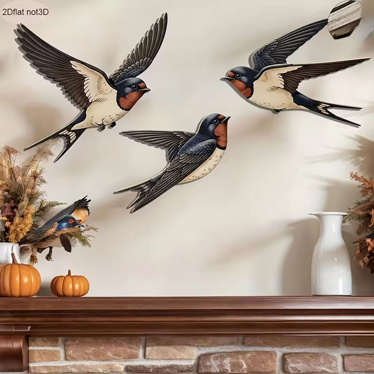 3Pcs 2D Swallow Wooden Wall De - đánh giá và giá Xfasten Woodworking Tape