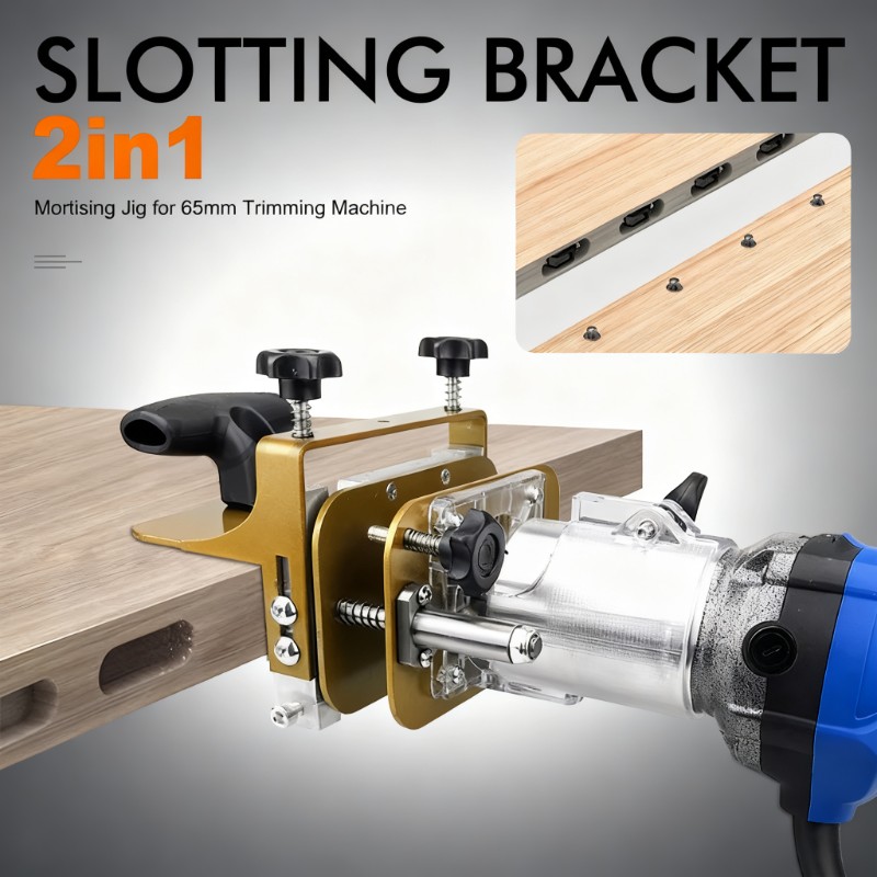 2‑in‑1 Invisible Joint Slotter - đánh giá và giá Woodworking Router Templates